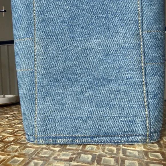 Coach Denim Tote 26 - Picture 5 of 8